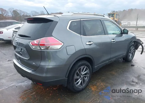 2016 Nissan Rogue Sl from USA, damaged, VIN 5N1AT2MT4GC777359